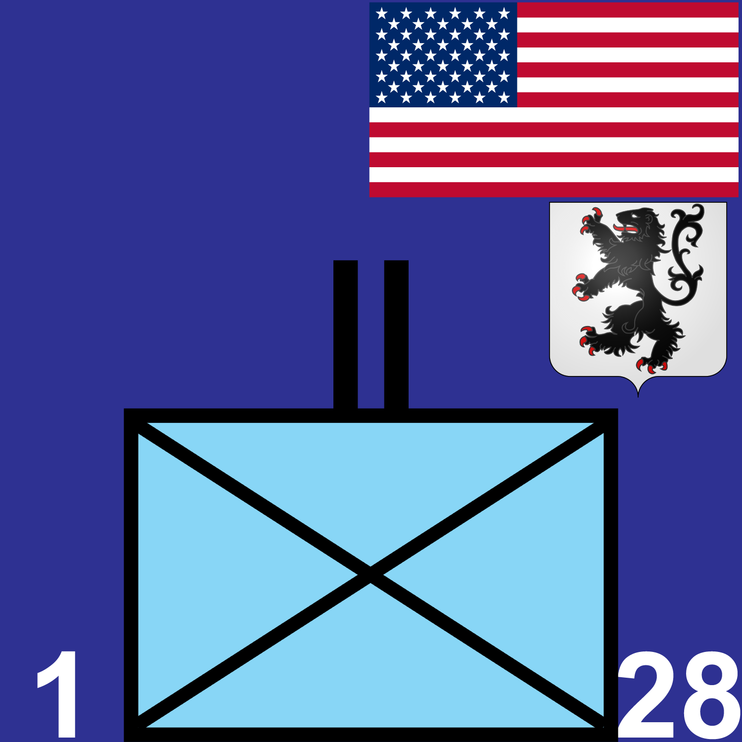 1st Battalion, 28th Infantry Regiment icon
